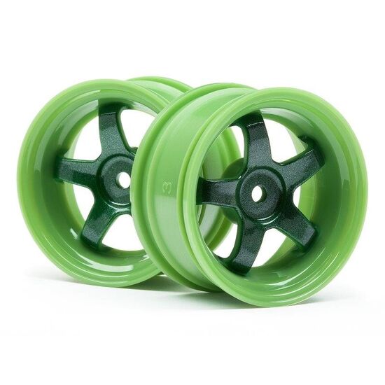 Jantes Work Meister S1 verte (3mm offset/2pcs)