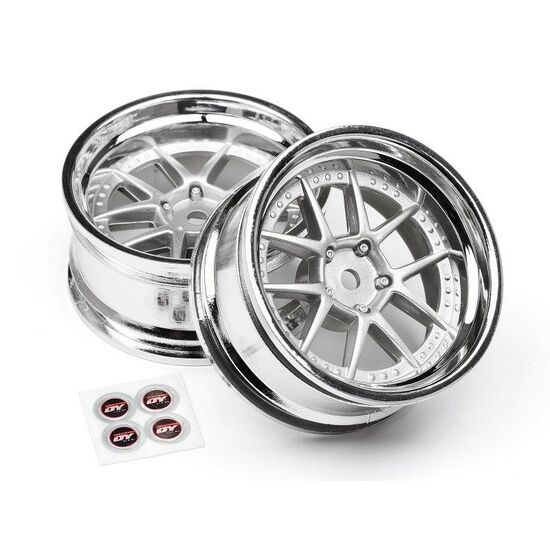 Jantes DY-Champion 26mm Chrome-Silver (6mm offset/2pcs)