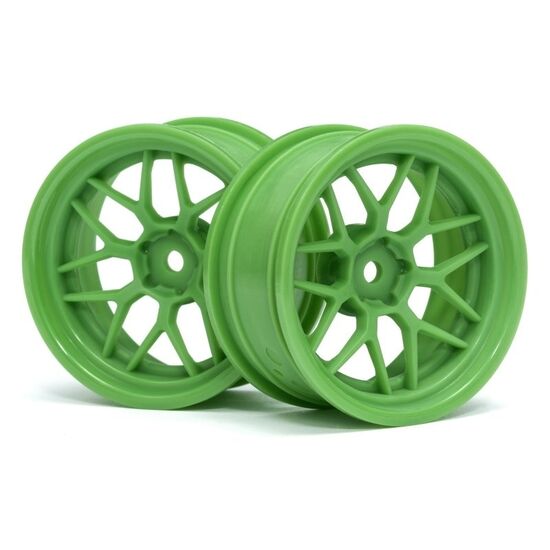 TECH 7 WHEEL GREEN 52X26X+6MM OFFSET (2PCS)