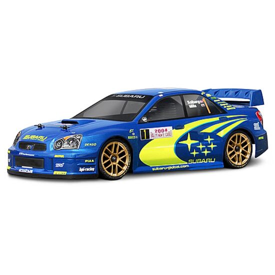 HPI17505-SUBARU IMPREZA WRC 2004 BODY (190MM/WB255MM)