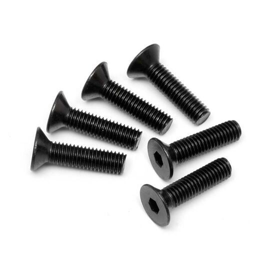 HPI94732-VIS T&#202;TE PLATE M5x20mm (HEX SOCKET/6pcs)