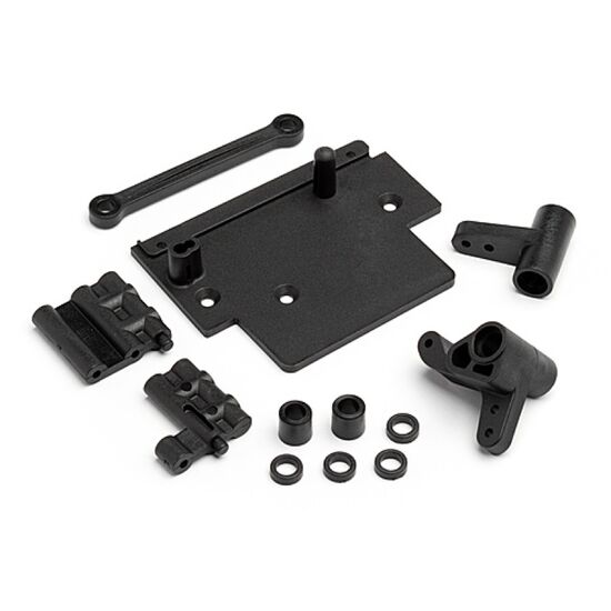 Bullet - Flux ESC plate and steering bellcrank