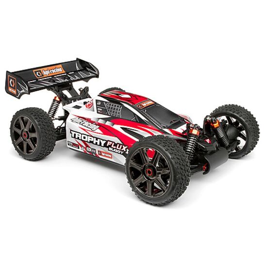 Clear Trophy Buggy Flux Bodyshell w/Window Masks and Decals