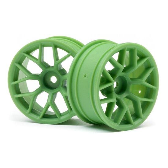 Jantes 26mm RTR verte (6mm offset/2pcs)