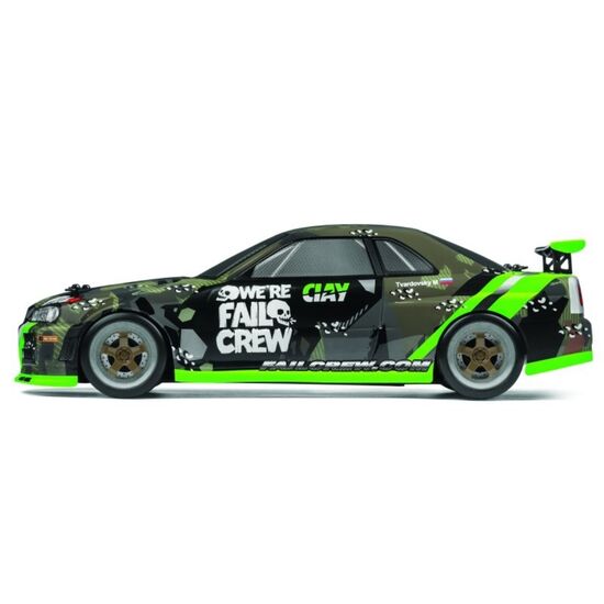 FAIL CREW NISSAN SKYLINE R34 GT-R PRINTED BODY (150MM), 2 image