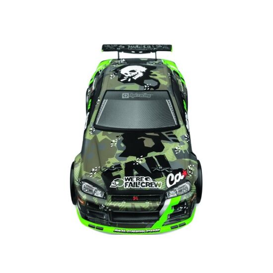 FAIL CREW NISSAN SKYLINE R34 GT-R PRINTED BODY (150MM), 4 image