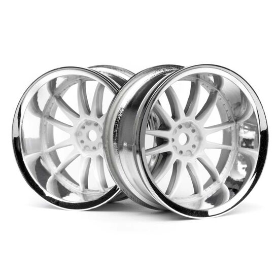 JANTES WORK XSA 02C 26mm CHROME/BLANC (9mm OFFSET)