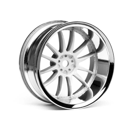JANTES WORK XSA 02C 26mm CHROME/BLANC (9mm OFFSET), 2 image