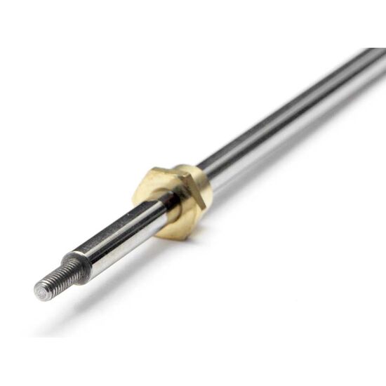 REAR AXLE 3 X 86 WITH HEX HUB (MICRO RS4)