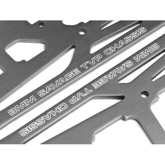 MAIN CHASSIS SET (SAVAGE XL/GRAY), 4 image