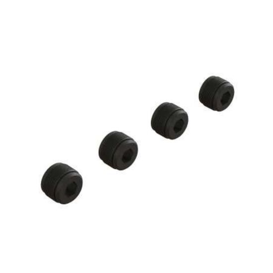 Hub Nut (Red) (4), 2 image