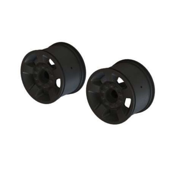 2.8" Wheel 14mm Hex (Black/2), 2 image