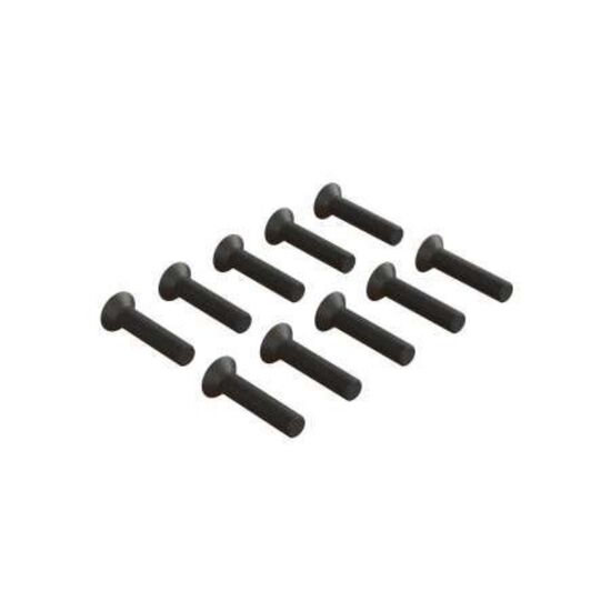 Flat Head Hex Machine Screw M3x14mm ( 10)