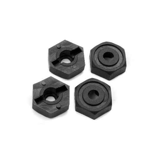 12mm WHEEL HEX (4PCS)