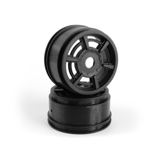 MV150293-QuantumR Muscle Car Wheel (Black/2pcs)