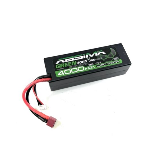 Stick Pack LiPo 11.1V-50C 4000 Hardcase Greenhorn V2 (T-Plug)