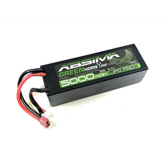 AB4140011-Stick Pack LiPo 11.1V-50C 5000 Hardcase Greenhorn V2 (T-Plug)