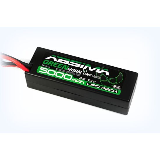 Stick Pack LiPo 11.1V-50C 5000 Hardcase Greenhorn V2 (XT60)