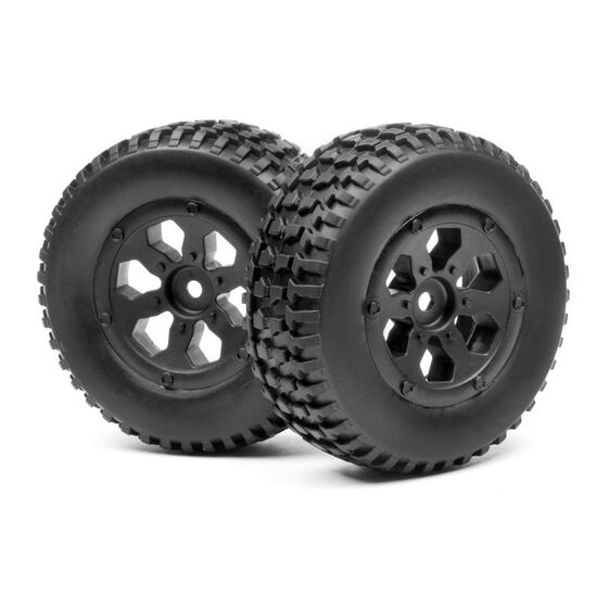 WHEEL AND TIRE SET (2PCS) (SC/DT)