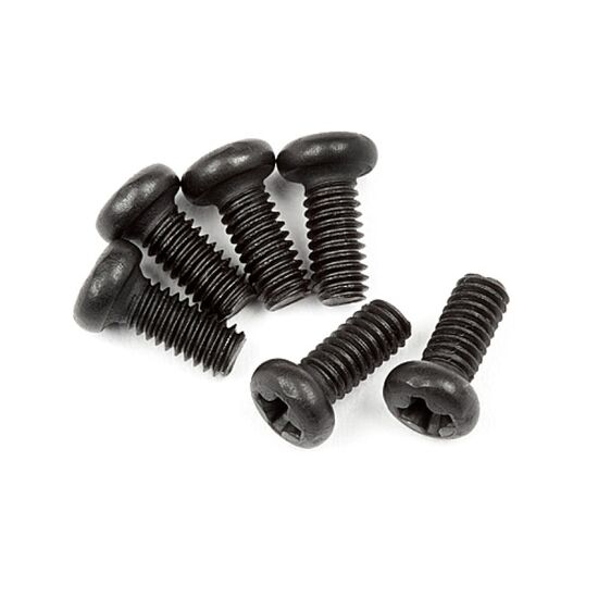 Button Head Screw M2.5 x 6mm 6Pcs