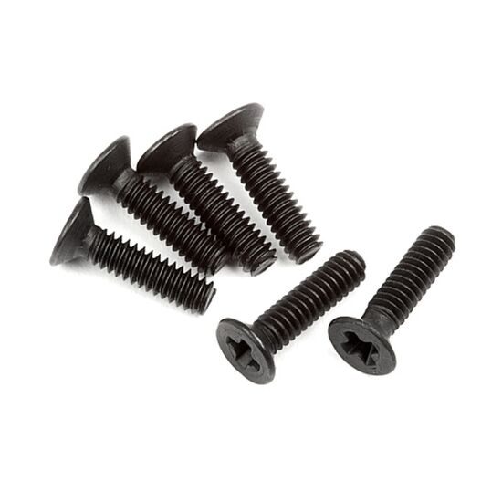 Flat Head Screw M2 x8mm 6Pcs