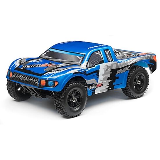 SHORT COURSE PAINTED BODY BLUE WITH DECALS (ION SC), 2 image