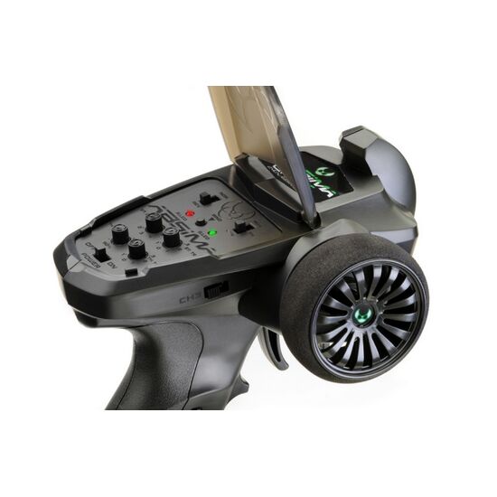 Radiocommande CR4S  2.4GHz avec 2 récepteurs R4WP-Micro (4 canaux), 4 image