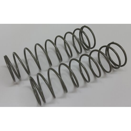 Rear Shock Spring (76mm/ 10.0coils), Gray (1/8 ACCEL/HELIOS)