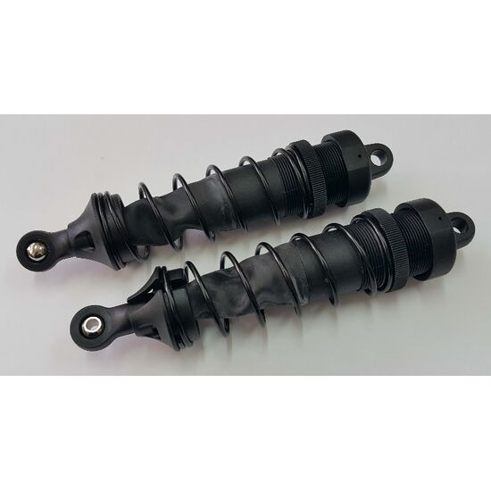 Plastic Front Shock Sets, assembled (1/8 ACCEL/HELIOS)