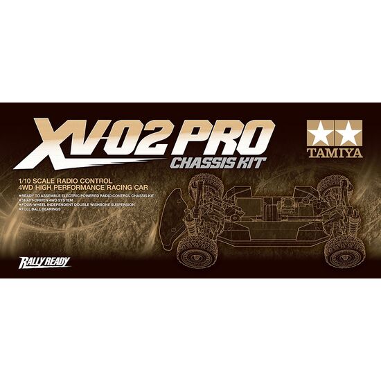 Kit de châssis 1/10RC XV-02 Pro
