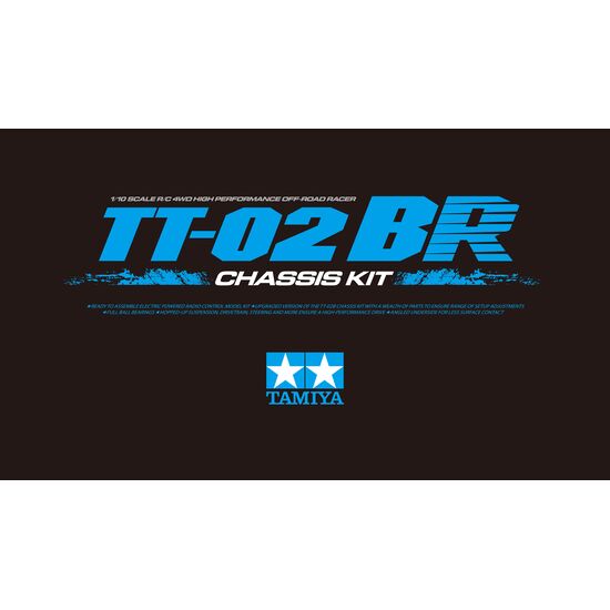 Kit de châssis 1/10 RC TT-02BR, 2 image