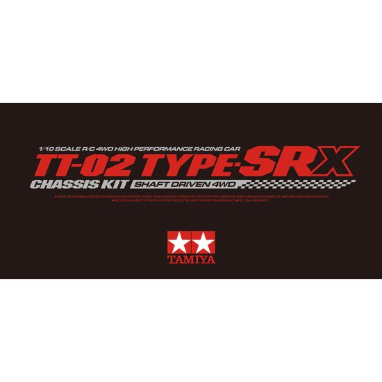1/10 RC TT-02 Type-SRX Chassis Kit, 2 image