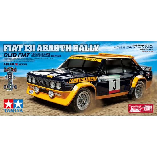 1/10 RC Fiat 131 Abarth Rally Olio Fiat (MF-01X), 2 image