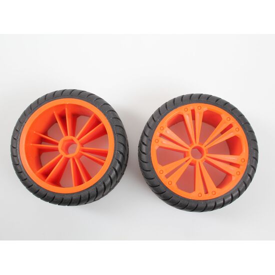 Set 2x Rear Wheel for Buggy orange
