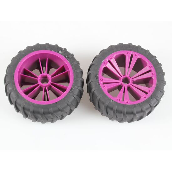 Set 2x Wheel for Monster  lila