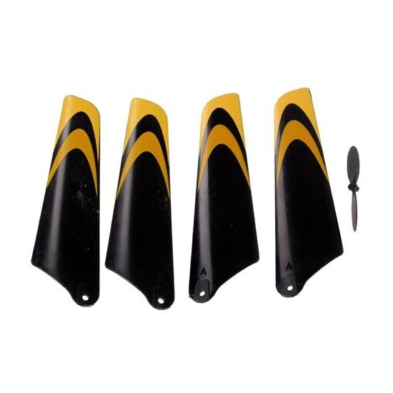 Pales de rotor A+B + queue 24036