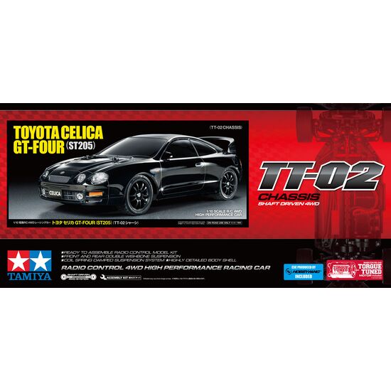 1/10 RC Toyota Celica GT-Four (ST205) TT-02, 2 image