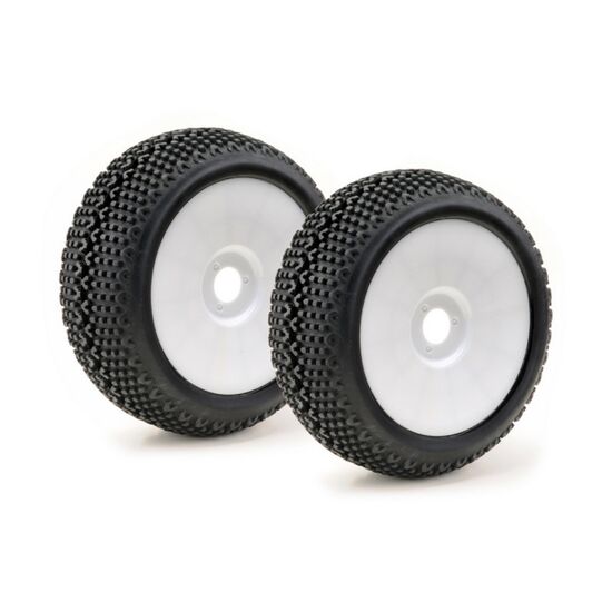 Jeu de roues Buggy Disc  Y Pin  blanc 1:8 (2), 2 image