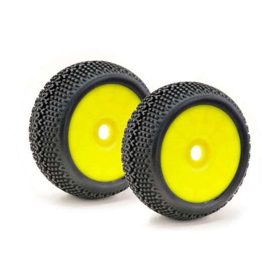 Jeu de roues Buggy Disc  Y Pin  jaune 1:8 (2), 2 image
