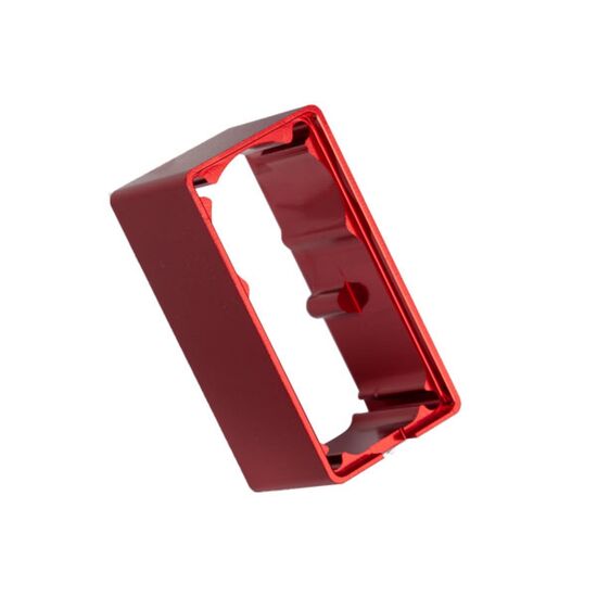 Servo case, aluminum (red-anodized) ( middle) (for 2255 servo)