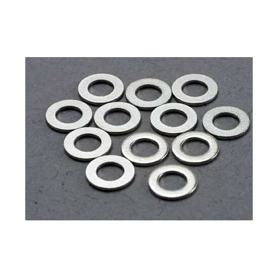 WASHERS, 3x6mm METAL (12)