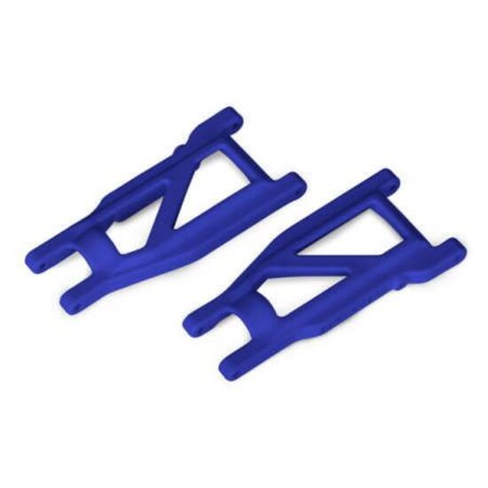 Suspension arms, blue, front/rear (le ft & right) (2) (heavy duty, cold wea ther material)