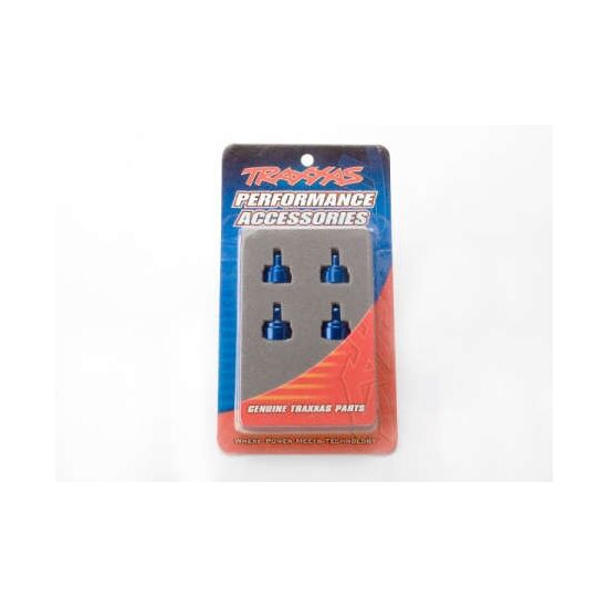 SHOCK CAPS, ALUMINUM (BLUE-ANODIZED)