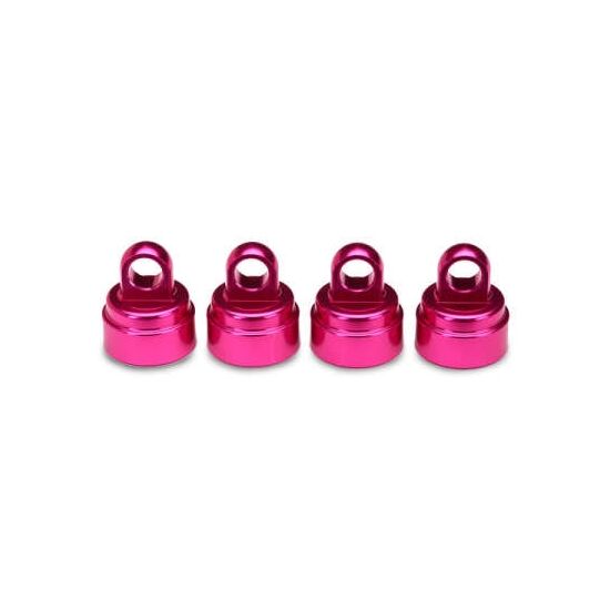 SHOCK CAPS, ALUMINUM (PINK-ANODIZED)