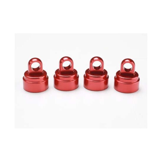 SHOCK CAPS, ALUMINUM (RED-ANOD