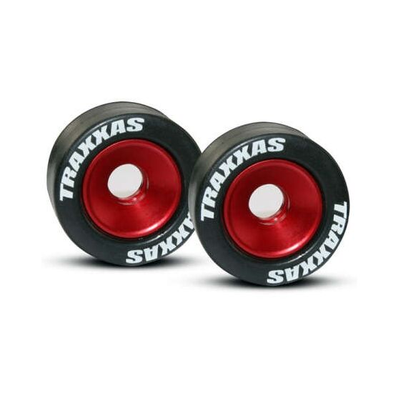 WHEELS, ALUMINUM (RED-ANODIZED