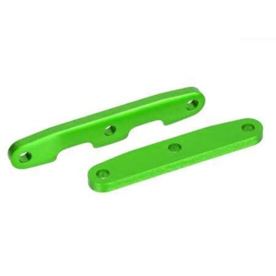 Bulkhead tie bars, front & rear, alum inum (green-anodized)