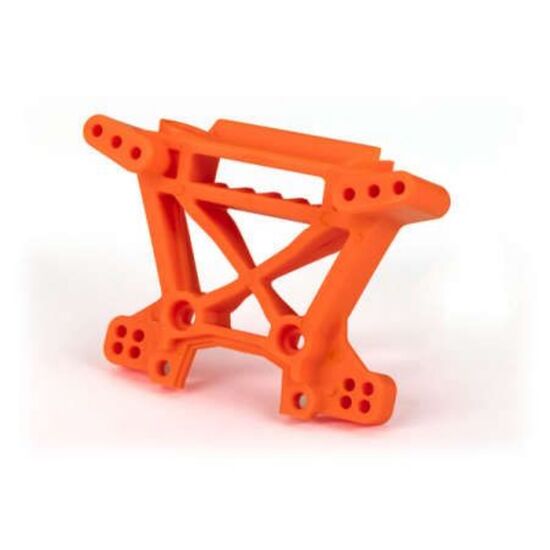 Shock tower, front, extreme heavy dut y, orange (for use with #9080 upgrade kit)