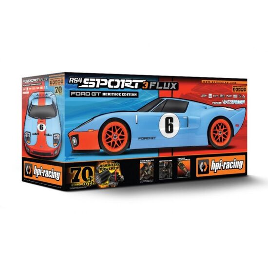 HPI120098-RS4 Sport 3 Flux Ford GT Heritage Edition RTR