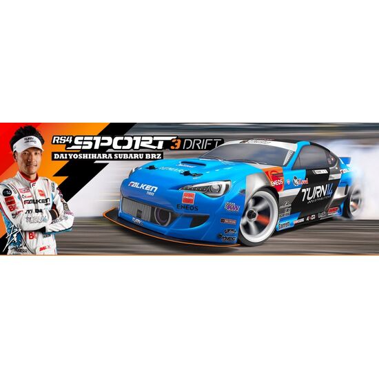 HPI120096-RS4 Sport 3 Drift Dai Yoshihara Subaru BRZ RTR